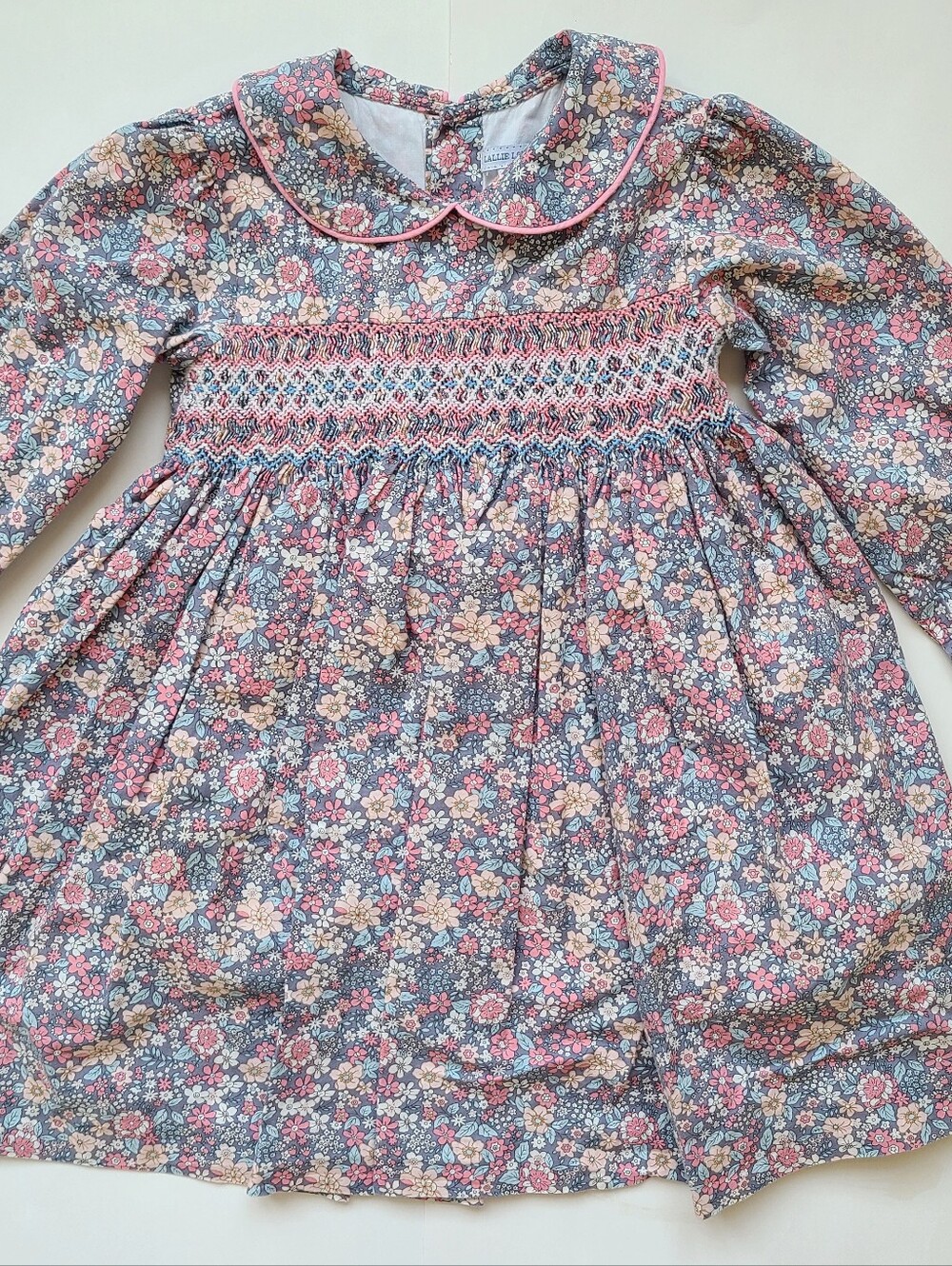 Lallie London Smocked Floral Dress